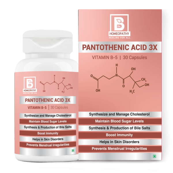 Pantothenic acid 3x Capsule