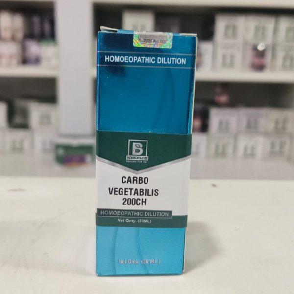 CARBO VEGETABILIS 200CH