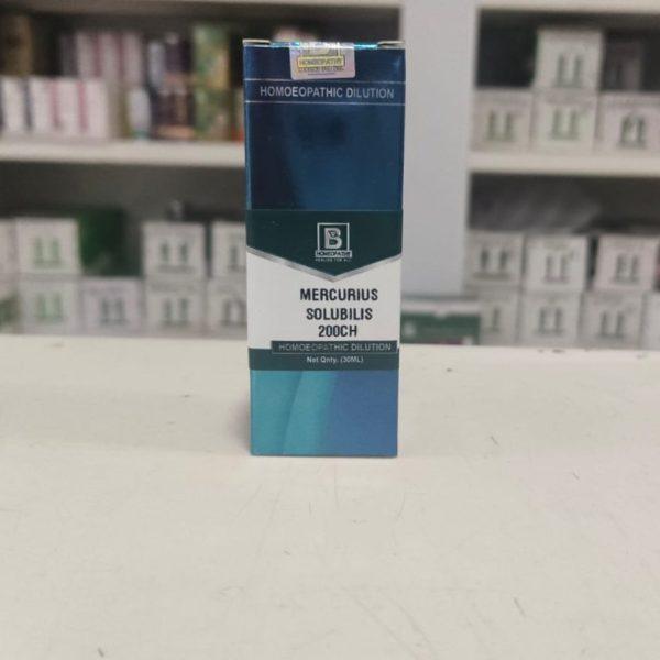 MERCURIUS SOLUBILIS 200CH